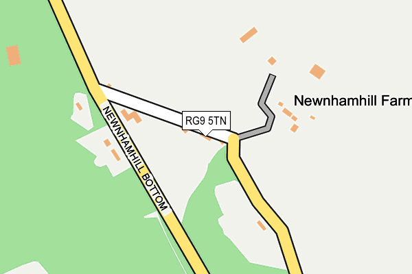 RG9 5TN map - OS OpenMap – Local (Ordnance Survey)