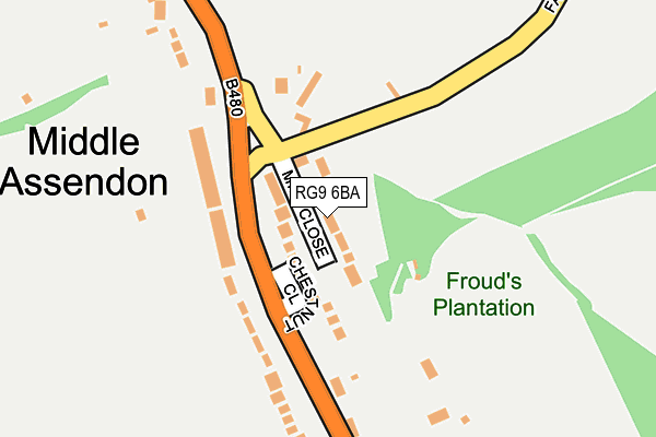 Map of ROBBIE MILLS ILLUSTRATION LTD at local scale