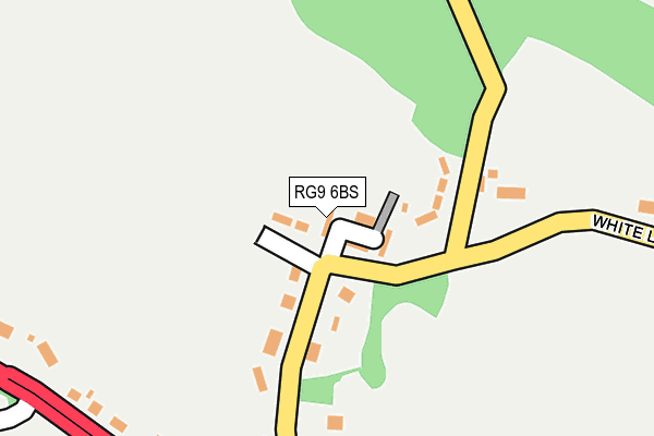 RG9 6BS map - OS OpenMap – Local (Ordnance Survey)