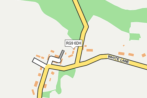 RG9 6DH map - OS OpenMap – Local (Ordnance Survey)