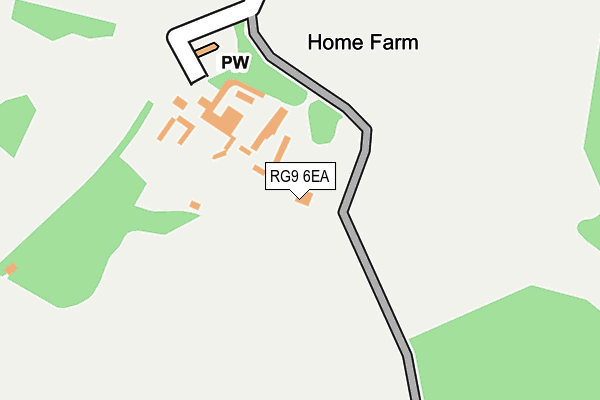 RG9 6EA map - OS OpenMap – Local (Ordnance Survey)