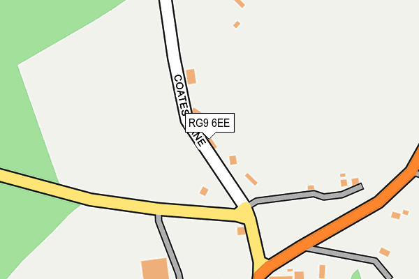 RG9 6EE map - OS OpenMap – Local (Ordnance Survey)