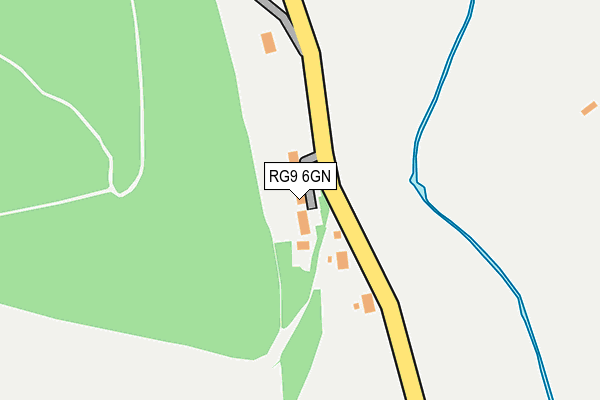 RG9 6GN map - OS OpenMap – Local (Ordnance Survey)