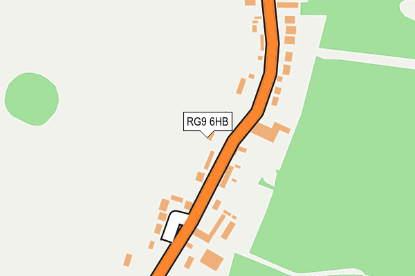 RG9 6HB map - OS OpenMap – Local (Ordnance Survey)