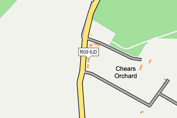 RG9 6JD map - OS OpenMap – Local (Ordnance Survey)