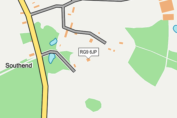 RG9 6JP map - OS OpenMap – Local (Ordnance Survey)