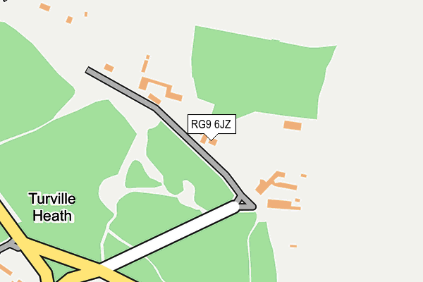 RG9 6JZ map - OS OpenMap – Local (Ordnance Survey)