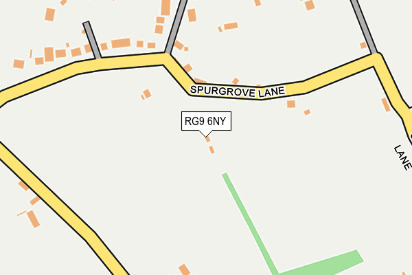 RG9 6NY map - OS OpenMap – Local (Ordnance Survey)