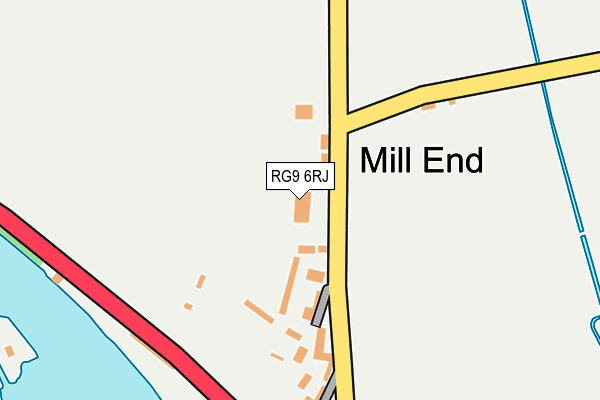 RG9 6RJ map - OS OpenMap – Local (Ordnance Survey)