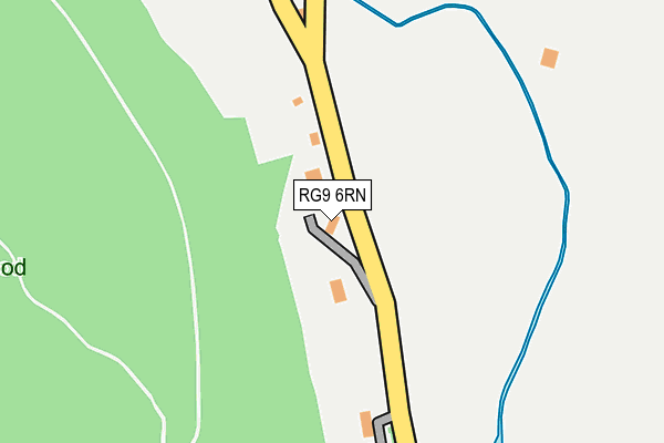 RG9 6RN map - OS OpenMap – Local (Ordnance Survey)