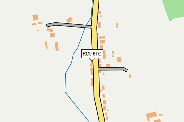 RG9 6TG map - OS OpenMap – Local (Ordnance Survey)