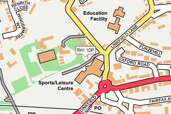 Map of WARWICK LANDSCAPING LIMITED at local scale