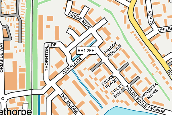 Map of BLACKTHORN HOMES LIMITED at local scale