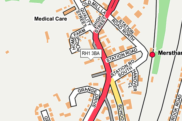 Map of SIMON ADVERTISING LIMITED at local scale