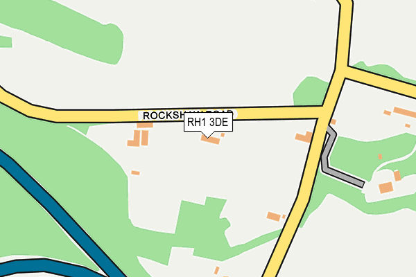 RH1 3DE map - OS OpenMap – Local (Ordnance Survey)