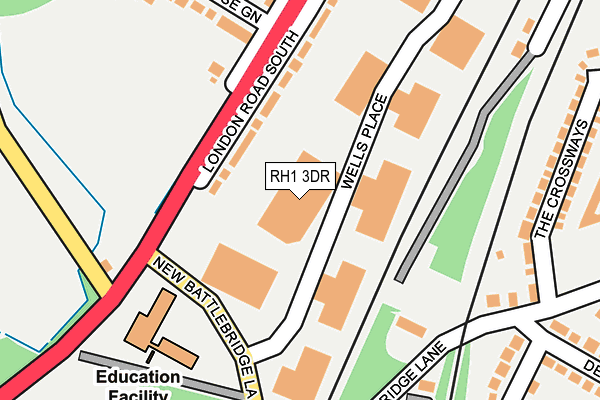 Map of ECENT LIMITED at local scale