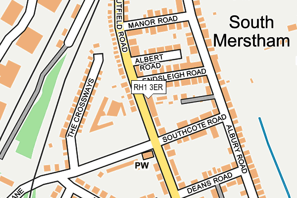 Map of RUPERTS TUNBRIDGE WELLS LTD at local scale