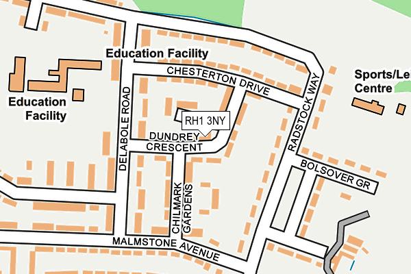 Map of VLD ROOFING LTD at local scale
