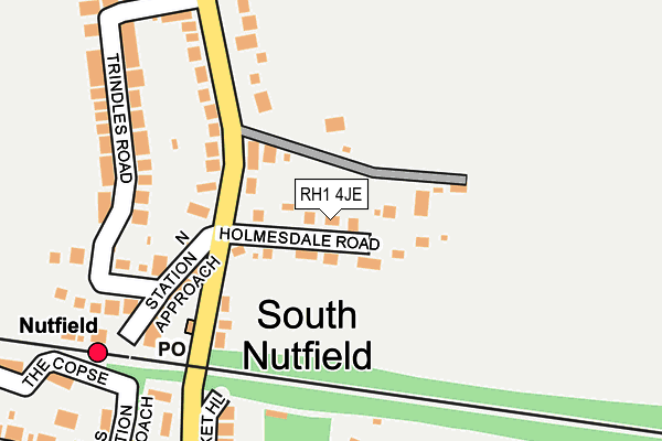 Map of SAXBY PROPERTIES LIMITED at local scale