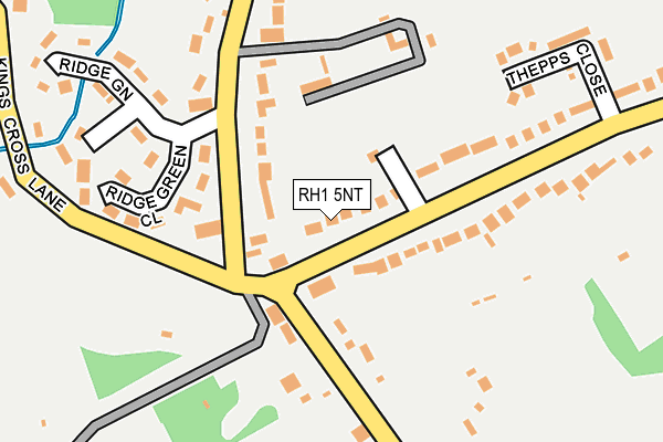 RH1 5NT map - OS OpenMap – Local (Ordnance Survey)