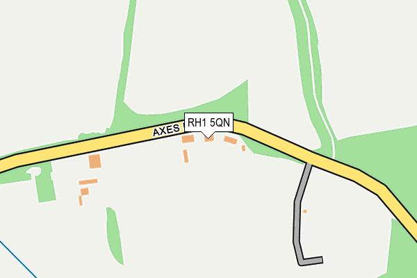 RH1 5QN map - OS OpenMap – Local (Ordnance Survey)