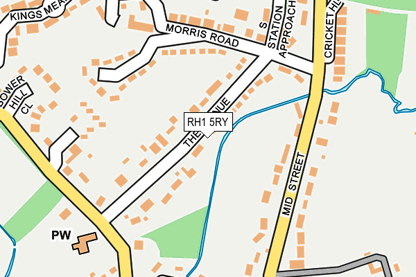 Map of POLLUX 102 LIMITED at local scale