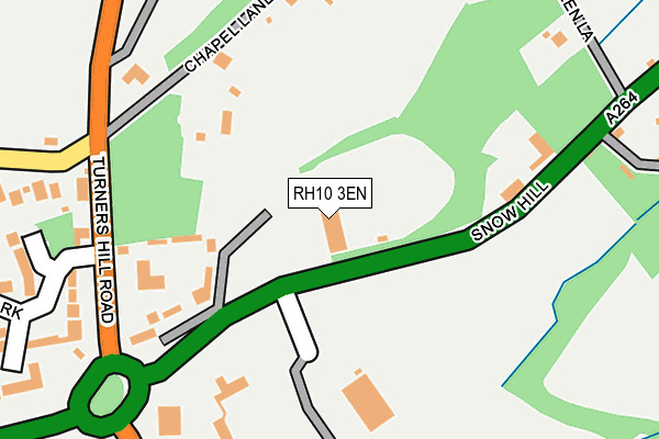 RH10 3EN map - OS OpenMap – Local (Ordnance Survey)