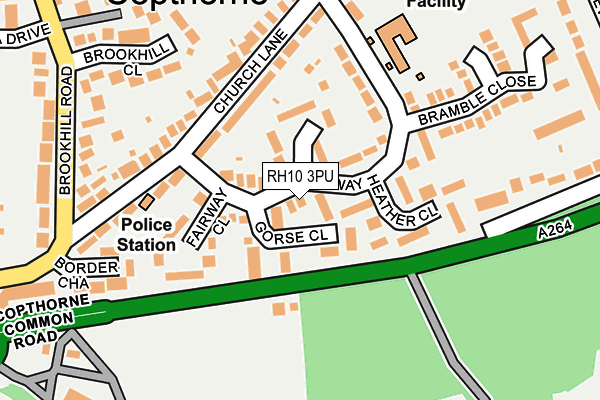 Map of D.E. MOLITION LIMITED at local scale