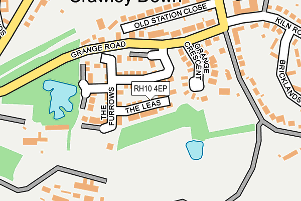 RH10 4EP map - OS OpenMap – Local (Ordnance Survey)