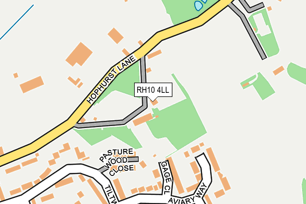 Map of TILTWOOD (NORTH) MANAGEMENT COMPANY LIMITED at local scale