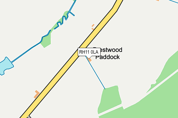 Map of WATERHALL RESORTS LTD at local scale