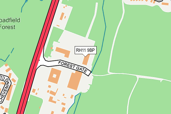 Map of BARD LIMITED at local scale