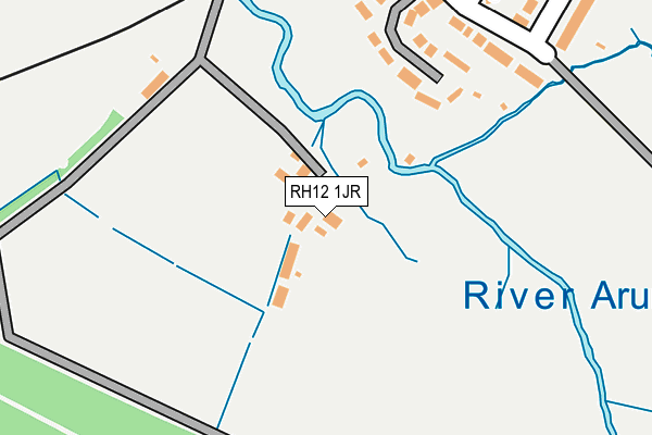 RH12 1JR map - OS OpenMap – Local (Ordnance Survey)