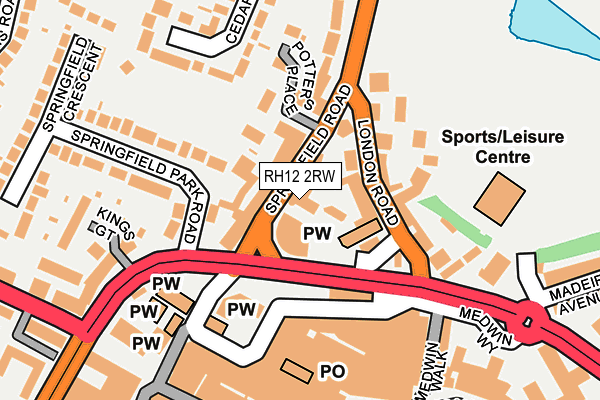 Map of BEACH COMMUNICATIONS LIMITED at local scale