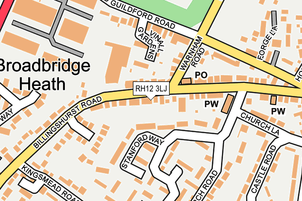 Map of MEG WILKO FITNESS LTD at local scale