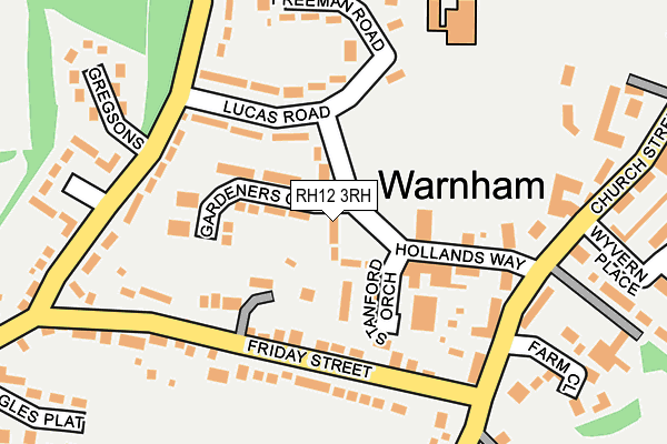 Map of WEALD CHIROPRACTIC LIMITED at local scale