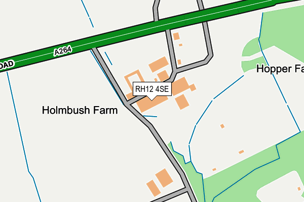Map of COOKOUT LTD at local scale