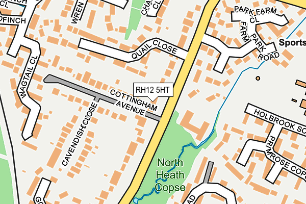 Map of CEDARFORD LTD at local scale