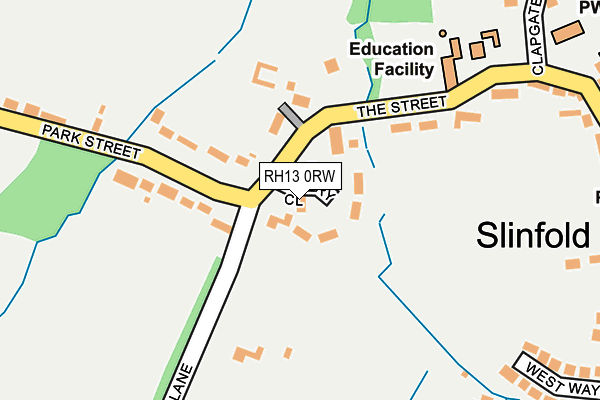 Map of TANNERY CONSULTING LTD at local scale