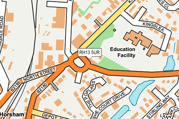 Map of EVL ENGINEERING LTD at local scale