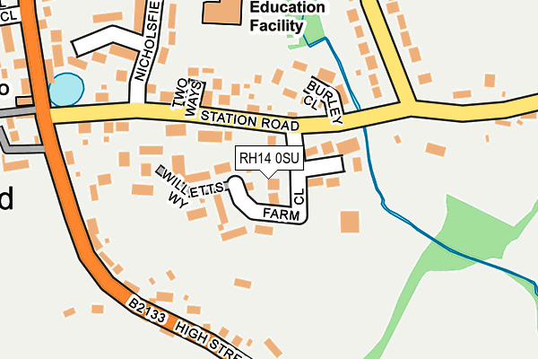 Map of LOXWOOD MEDICAL SERVICES LIMITED at local scale