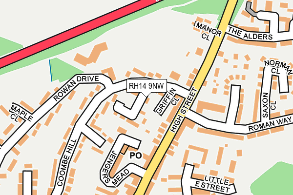 Map of YOUR MATE MIKE LTD at local scale