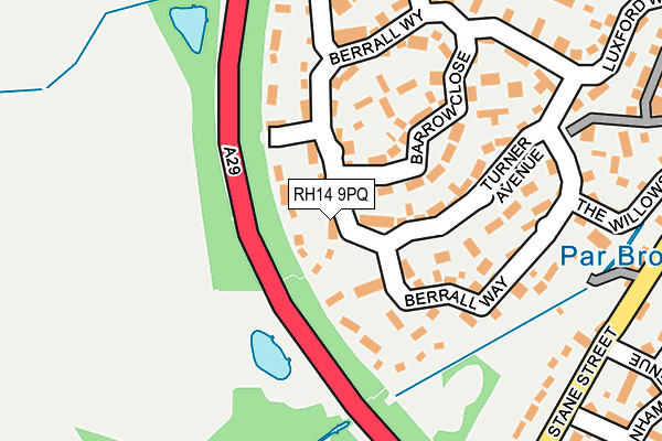 Map of URBAN FENCERS LTD at local scale