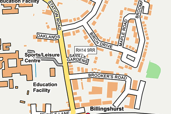 Map of MJP ROOFING & CONSTRUCTION LIMITED at local scale