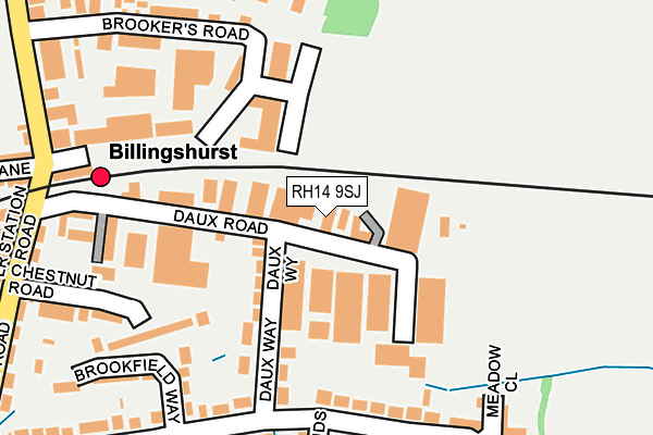 Map of GROOMS COURT MANAGEMENT LTD at local scale