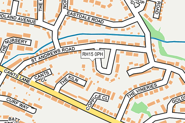 RH15 0PH map - OS OpenMap – Local (Ordnance Survey)