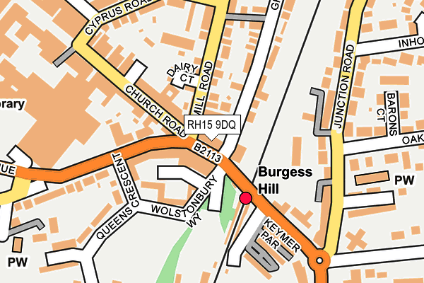 Map of EJA HOLIDAY PROPERTY LTD at local scale