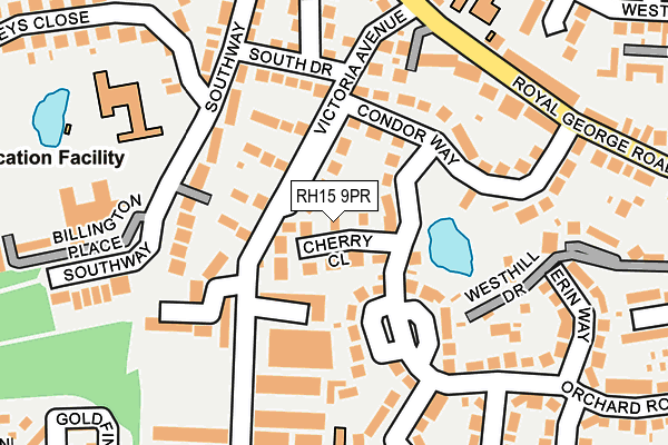 RH15 9PR map - OS OpenMap – Local (Ordnance Survey)