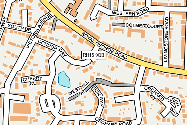 RH15 9QB map - OS OpenMap – Local (Ordnance Survey)