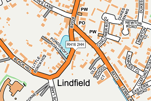 Map of TAMASHA RESTAURANT LINDFIELD LIMITED at local scale